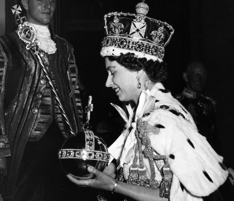 Queen Elizabeth's Orb and Sceptre