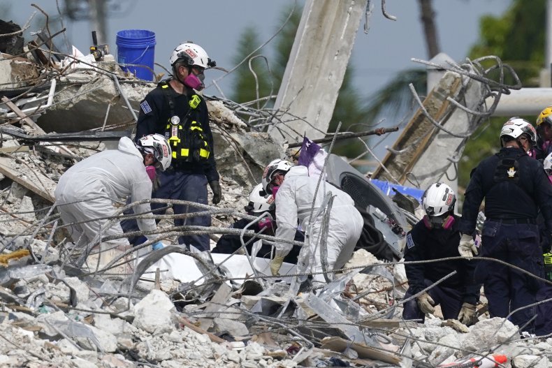 Collapsed Surfside Condo Rescue Effort Continues