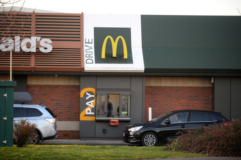 McDonald's drive-thru
