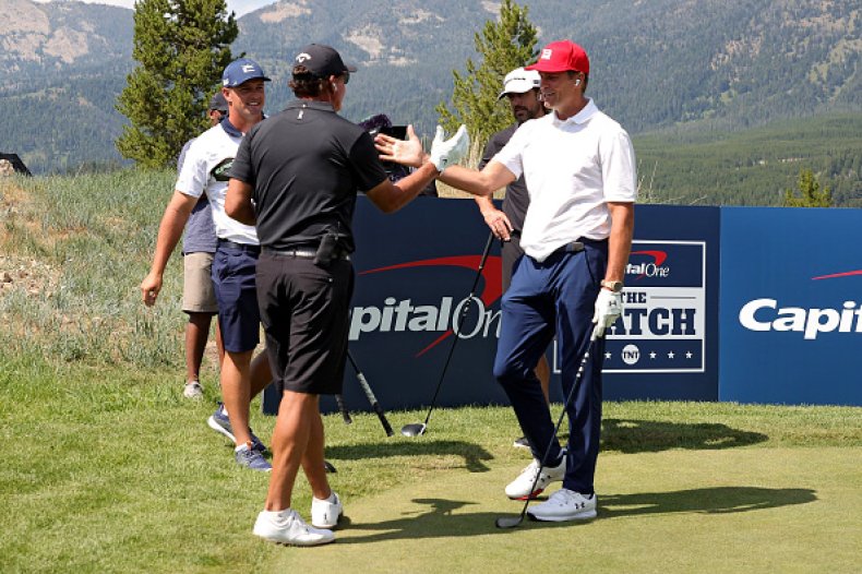 Tom Brady and Phil Mickelson