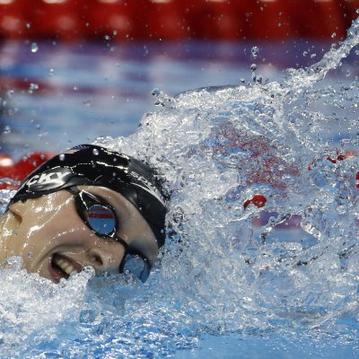Katie Ledecky at the 2016 Rio Olympics