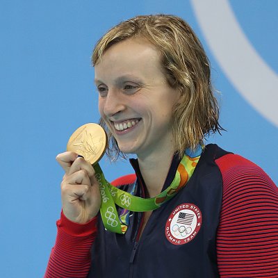 Katie Ledecky at the 2016 Rio Olympics