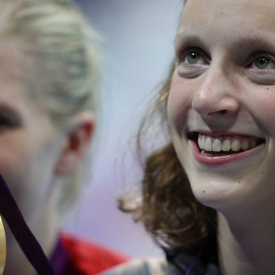 Katie Ledecky at the 2012 London Olympics