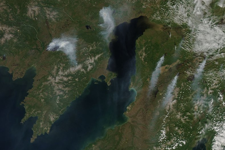 Five wildfires burn in Sakha, Russia