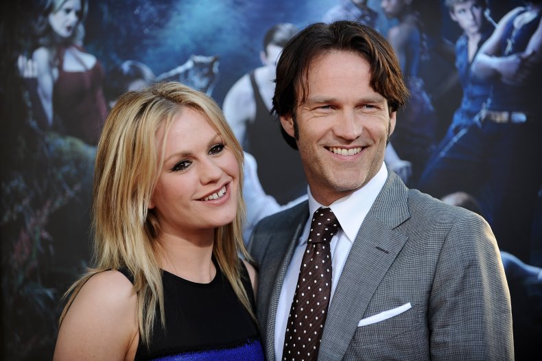 Anna Paquin and Stephen Moyer 