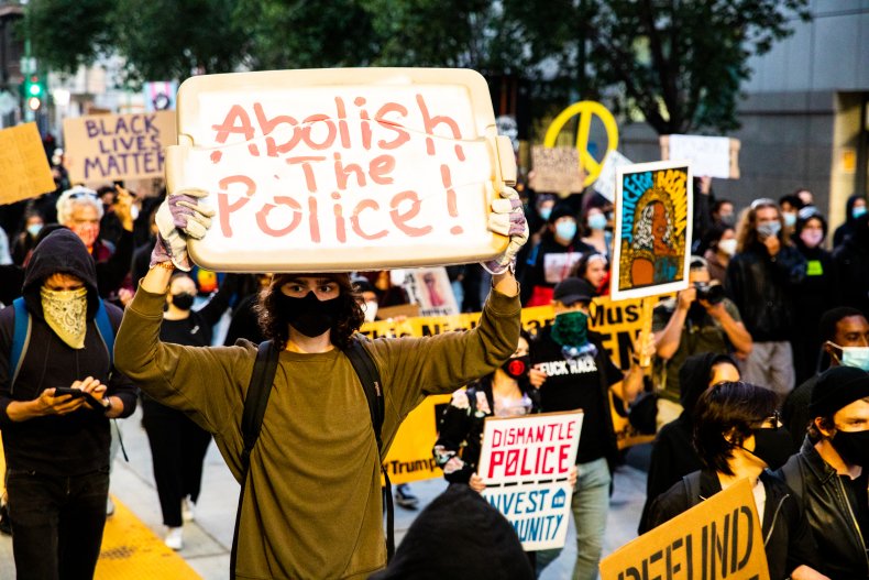 Protesters In Oakland Gather In Solidarity With