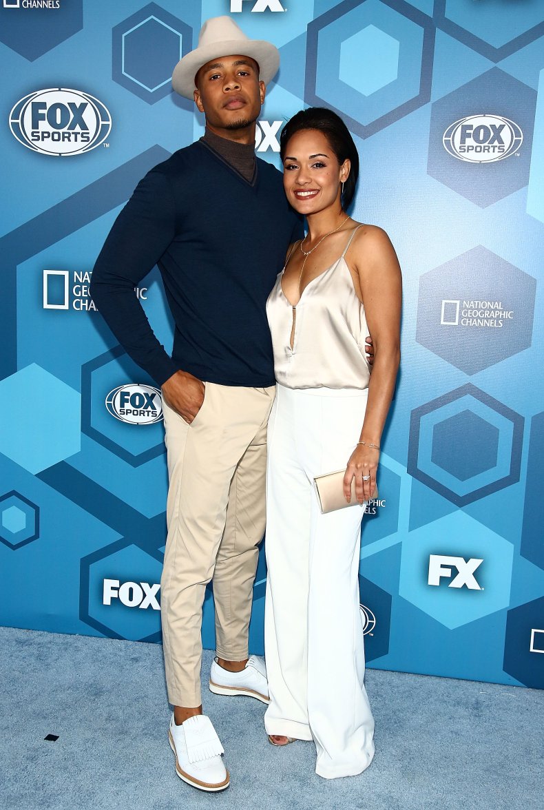 Grace Gealey and Trai Byers