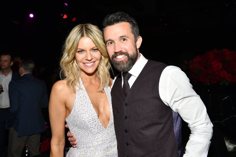 Kaitlin Olson and Rob McElhenney