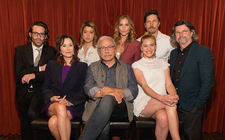 Cast of "Battlestar Galactica"
