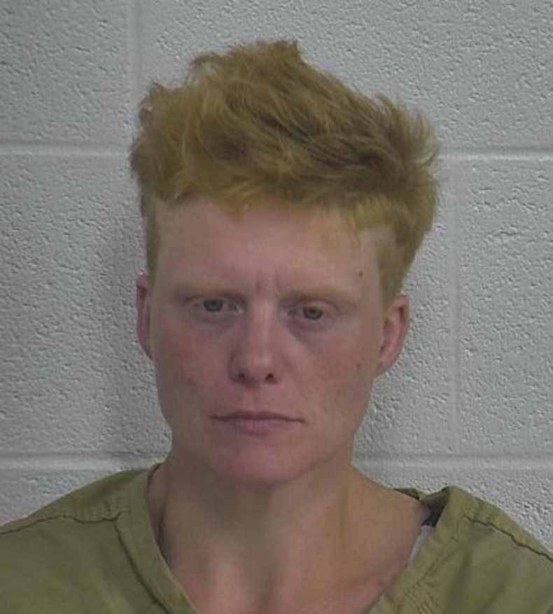 Johnson allegedly set fire to a residence.