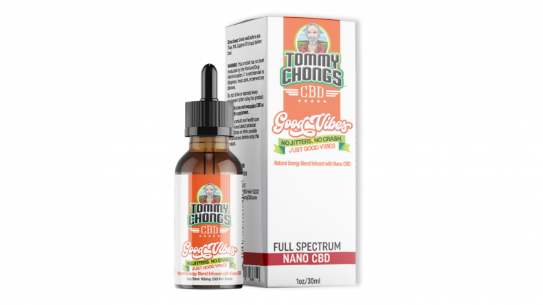 Tommy Chong's Good Vibes Energy Tincture