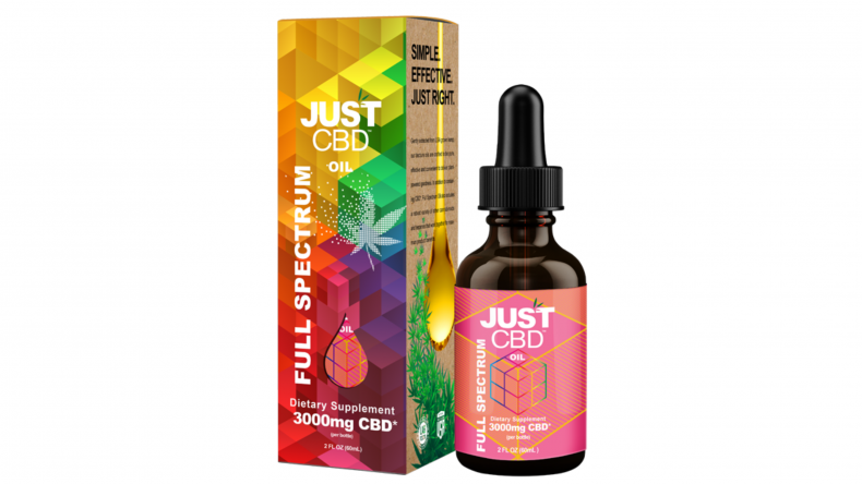 JustCBD Full Spectrum CBD Tincture