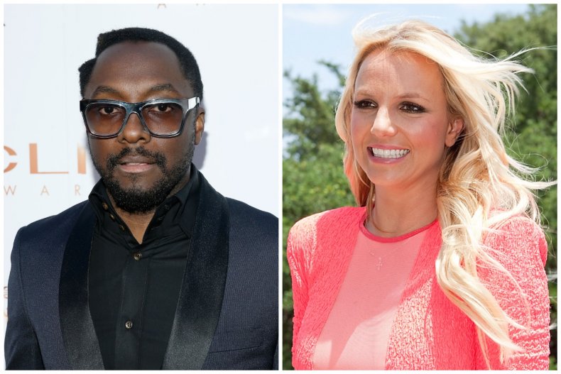Will.i.am and Britney Spears