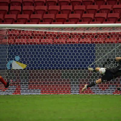 Argentinas goalkeeper Emiliano Martinez Argentinas goalkeeper Emiliano Martinez