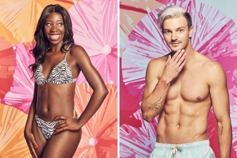 Cashay and Christian in Love Island 2021