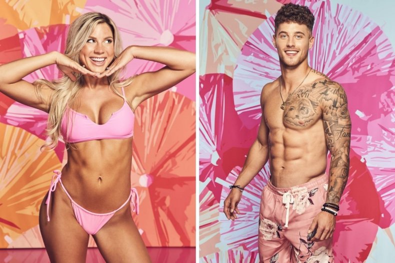 Josh and Shannon from Love Island 2021