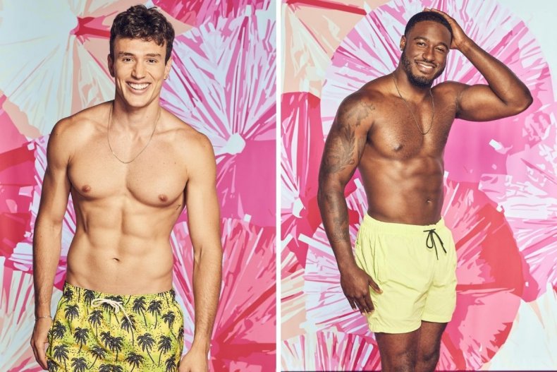 Will and Cinco from Love Island 2021