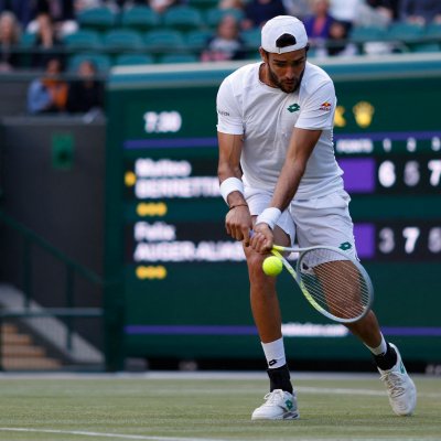 Matteo Berrettini at Wimbledon Matteo Berrettini at Wimbledon