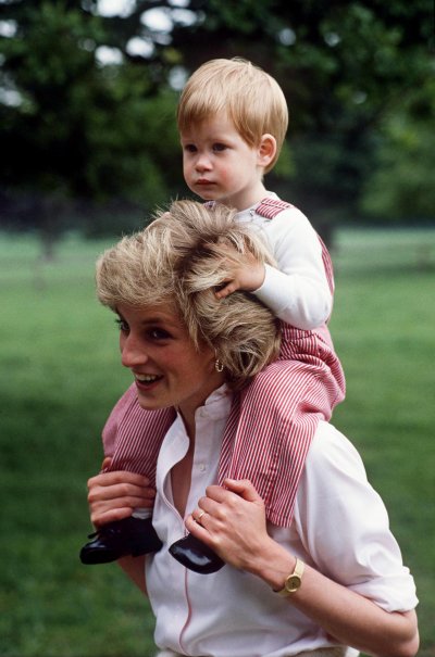 Princess Diana and Prince Harry