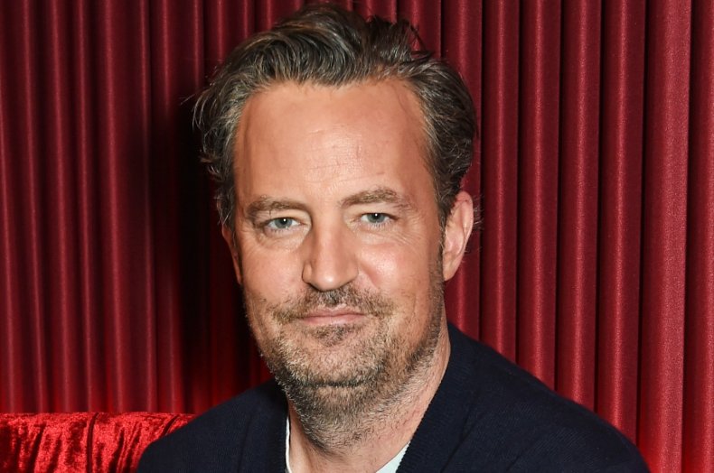 "Friends" star Matthew Perry