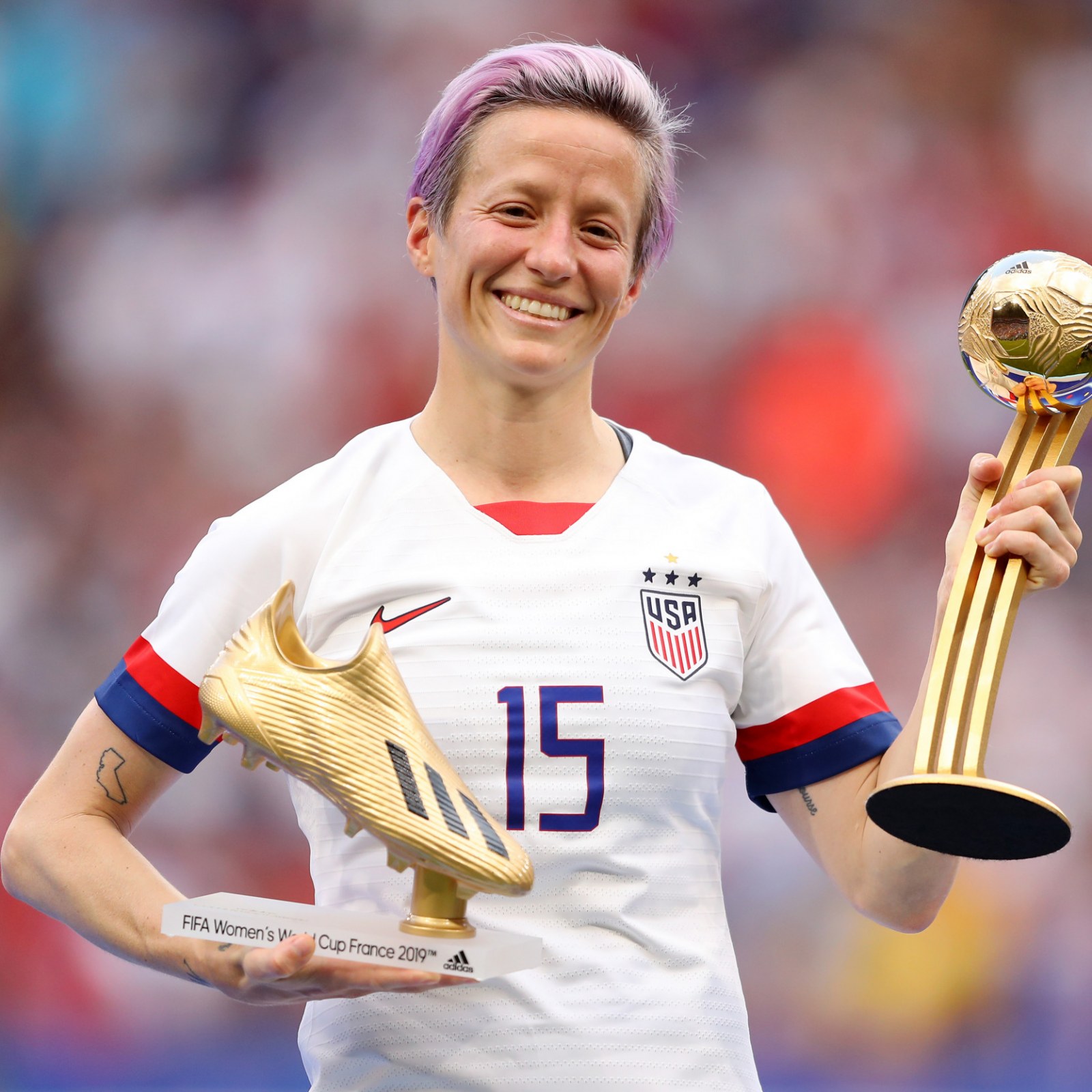 Woman's US Soccer Champions Megan Rapinoe Bobble Head - AME Sports
