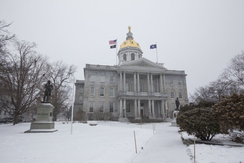 Concord New Hampshire Snow