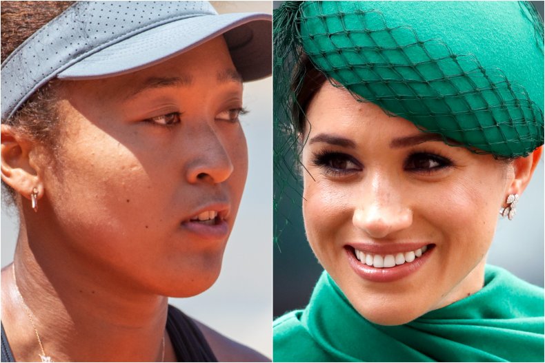 Naomi Osaka and Meghan Markle