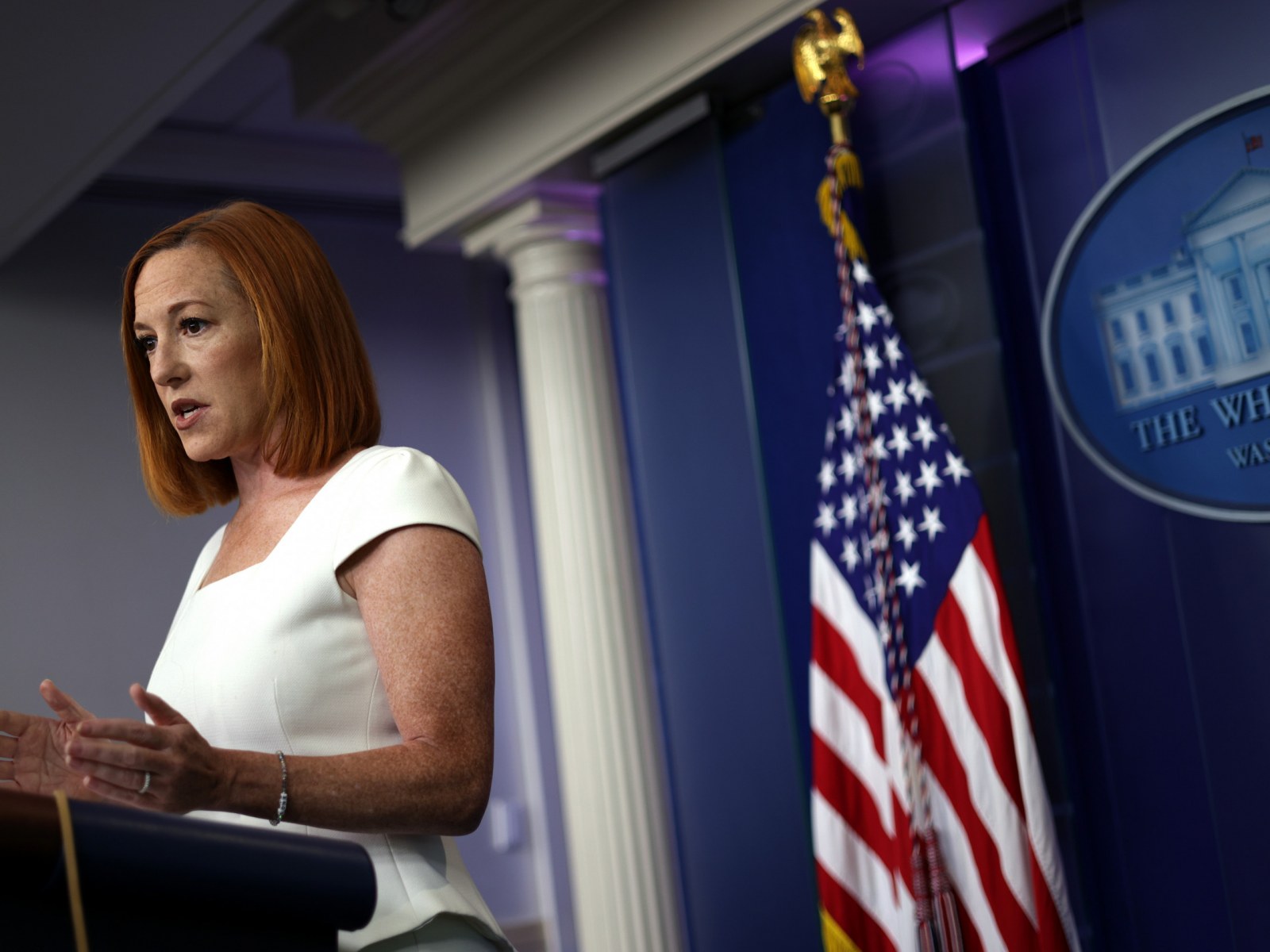Psaki spars with reporter over Taliban relations and Afghanistan