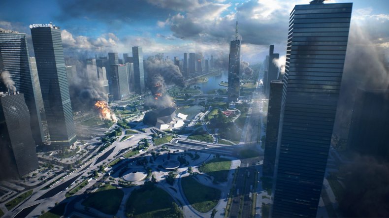 A City Warzone In Battlefield 2042