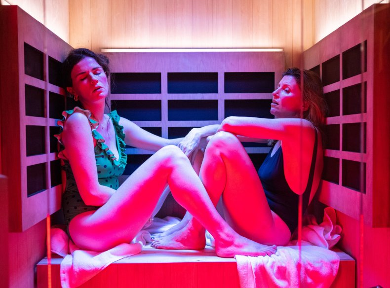 Aisling Bea and Sharon Horgan