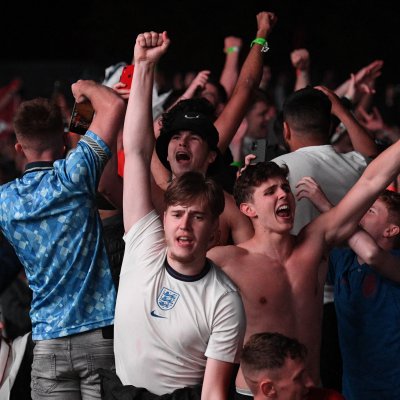 England fans at Euro 2020 England fans at Euro 2020