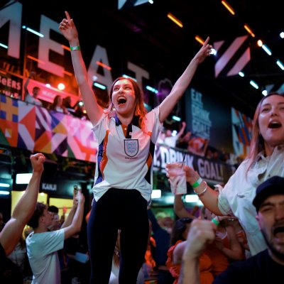 England fans at Euro 2020 England fans at Euro 2020