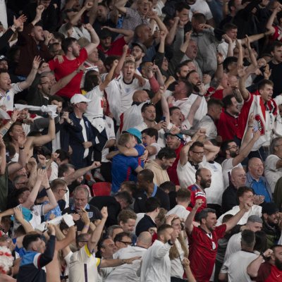 England fans at Euro 2020 England fans at Euro 2020