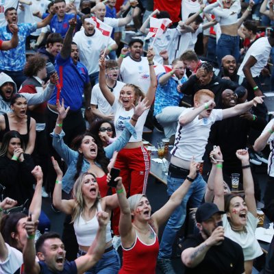England fans at Euro 2020 England fans at Euro 2020