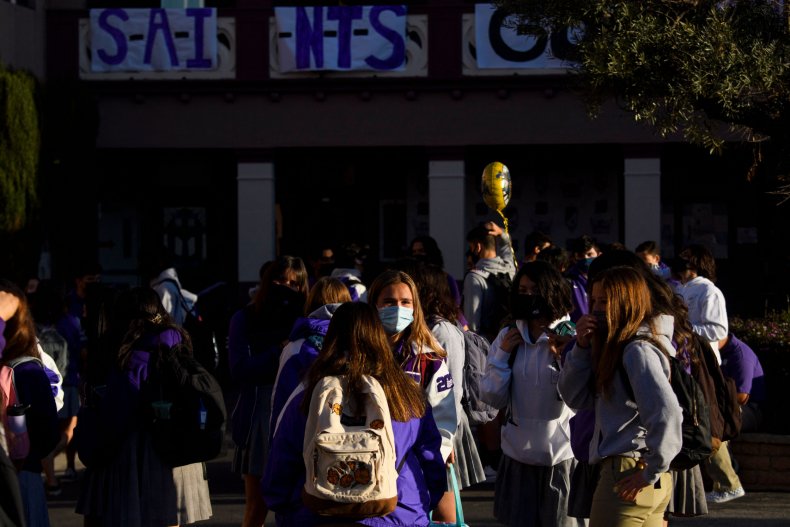 Vaccinated Teachers and Students Can Go Unmasked