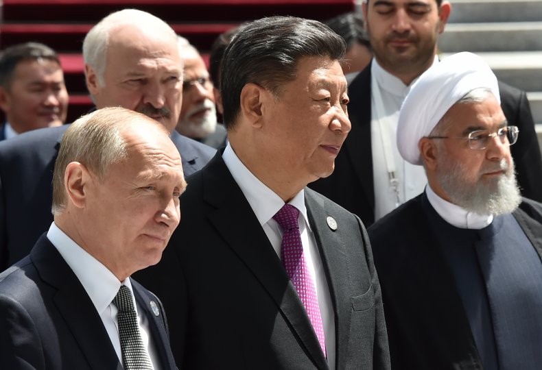 Russia, Putin, China, Xi, Iran, Rouhani