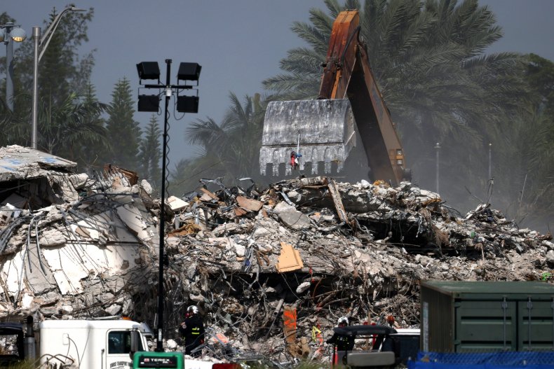Surfside Condominium Rubble