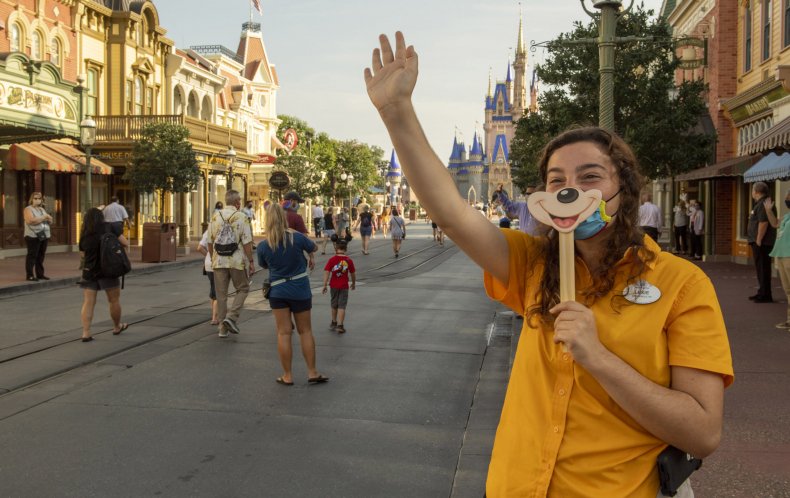 Disney cast member