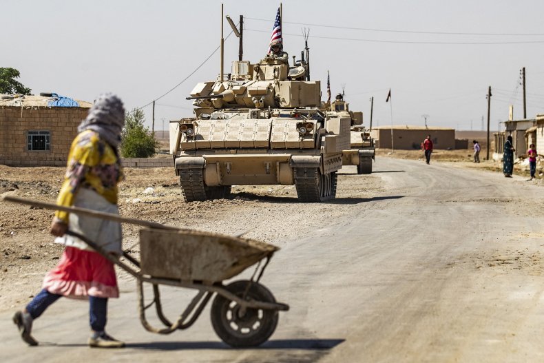 US, forces, patrol, northeastern, Syria