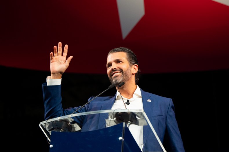 donald trump jr. speaking at CPAC