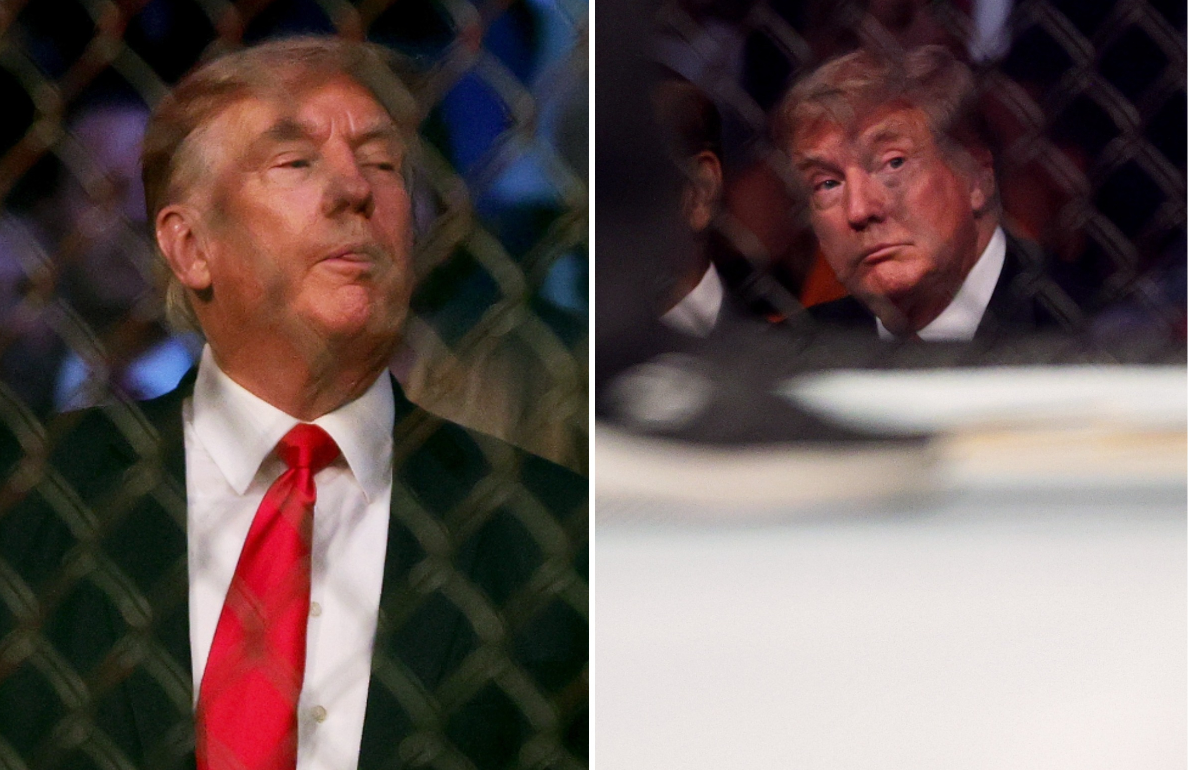 Boos, Cheers As Donald Trump Attends UFC Fight&mdash;at Which Conor McGregor Breaks Leg