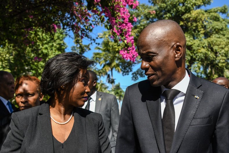 Haitian President and First Lady
