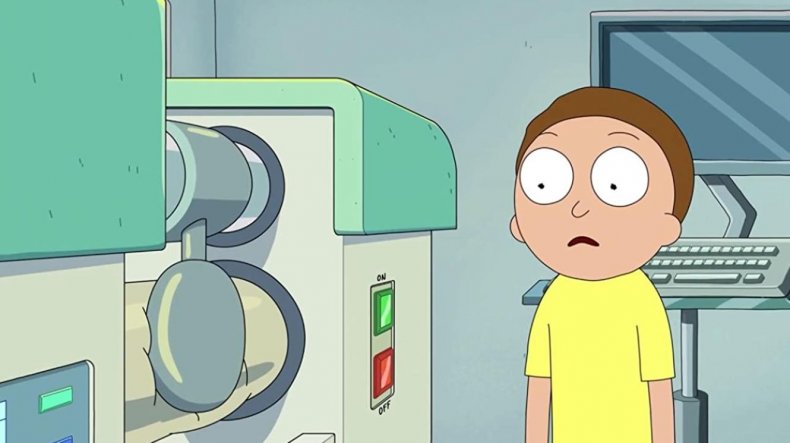 Morty in the horse hospital