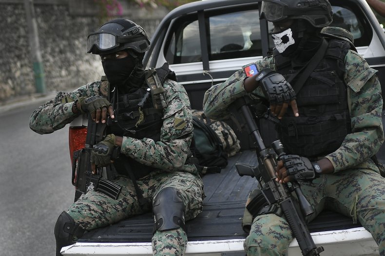Haitian Soldiers