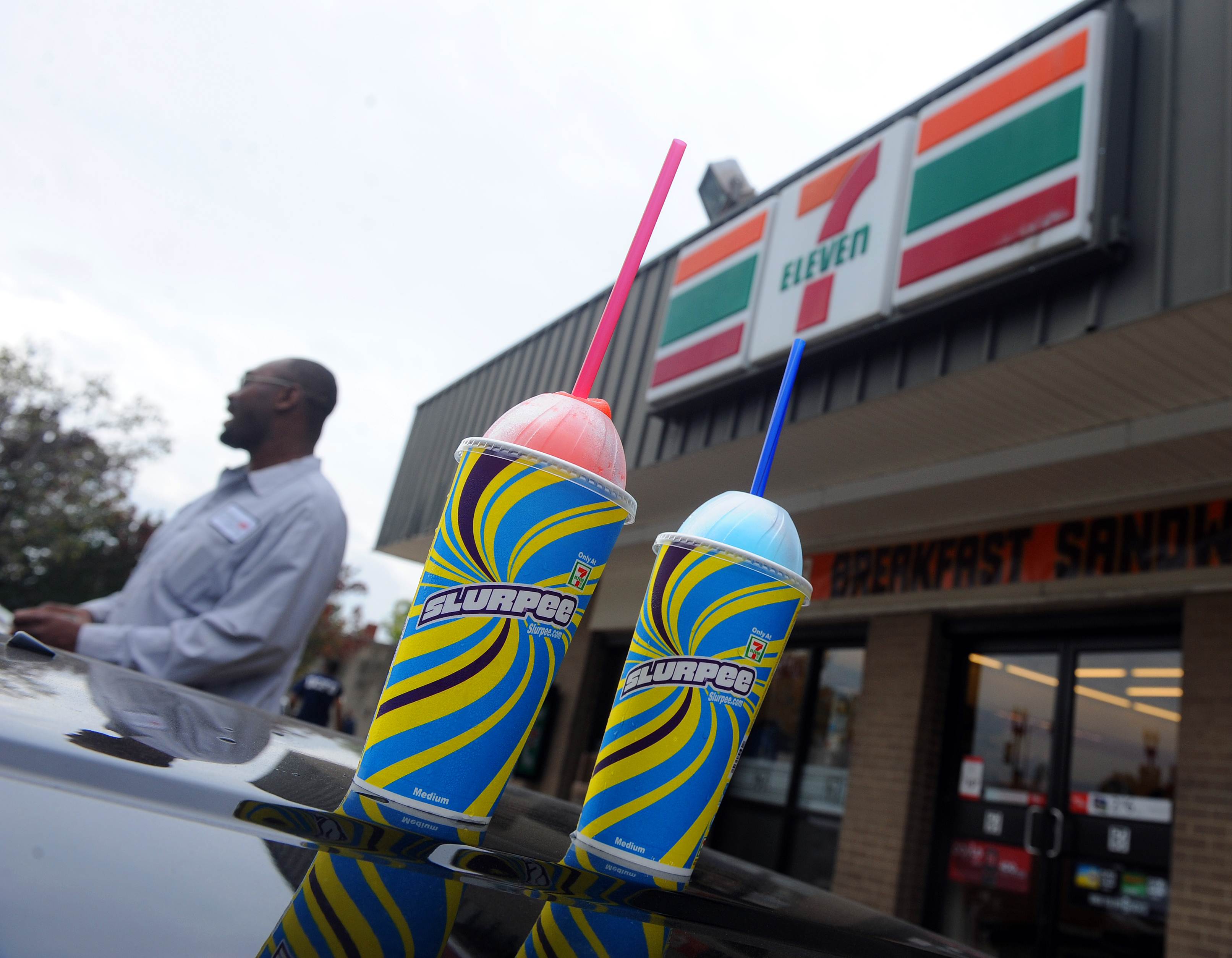 Enjoy a free Slurpee from 7-Eleven on Tuesday