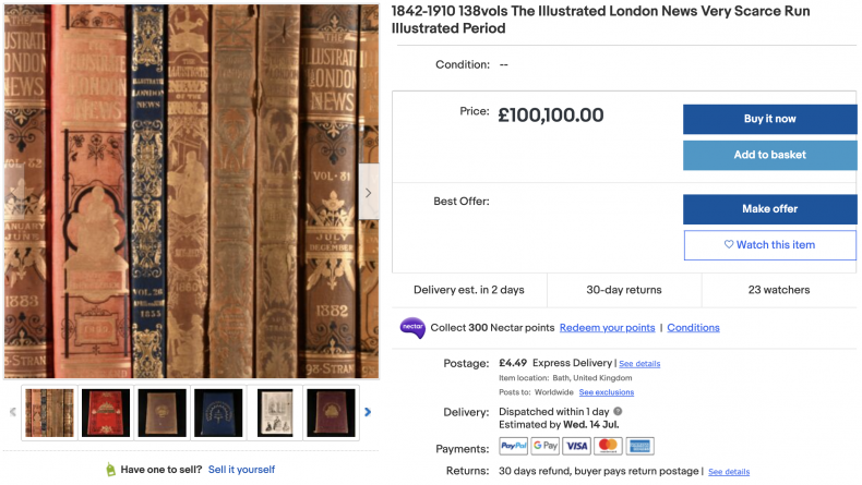 The Illustrated London News ($75,000)
