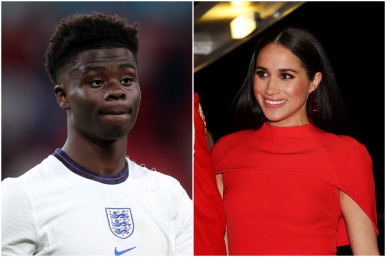 England racism prompts Meghan Markle comparisons