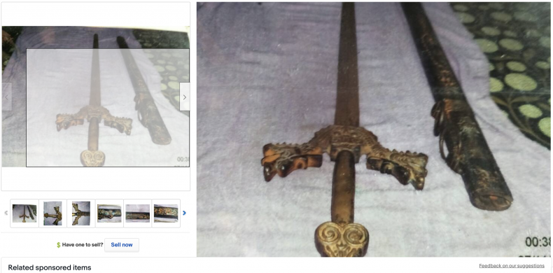 Antique Sword ($10,000,000)