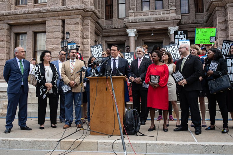 Texas Democrats State Legislature Voting Bill