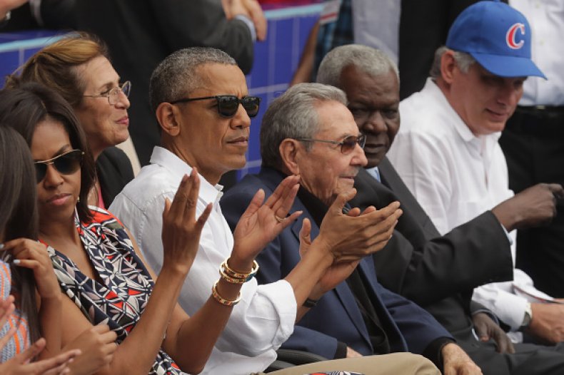 Barack Obama and Raul Castro